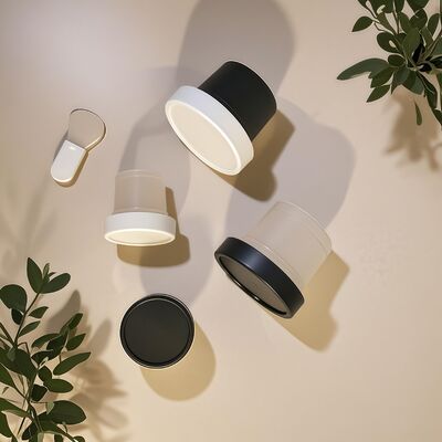 Voedselkwaliteit 50-120ml Plastic PP Pot met PET Bodemmateriaal voor Cosmetische Crème, Bodylotion, Snacks, Snoep, Koekjes, Jelly, Melk Opslag