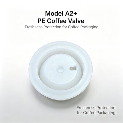 Model A2+ PE-koffieventiel eenrichtingsontluchtingsventiel voor flexibele koffiezakverpakking