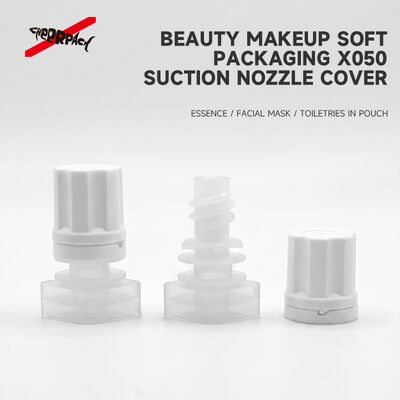 5 mm X050 Plum Blossom Spout Cap Leakproof Industrial Food Grade PE Nozzle Cover voor cosmetische vloeistof opvulzak Verpakking