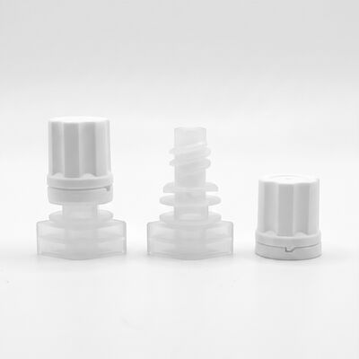 5 mm X050 Plum Blossom Spout Cap Leakproof Industrial Food Grade PE Nozzle Cover voor cosmetische vloeistof opvulzak Verpakking