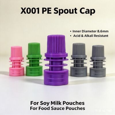 8.6mm Inner-Dia PE Plastic Screw Cap Draagbare en duurzame afvoerkappen voor afvoerzakken