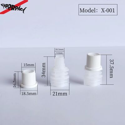 8.6mm Inner-Dia PE Plastic Screw Cap Draagbare en duurzame afvoerkappen voor afvoerzakken
