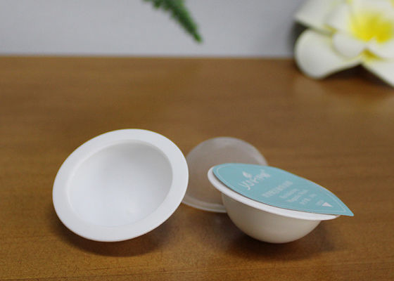 Hemisfeertype Plastic Capsulepak met Verzegelende Laag voor Onmiddellijke Koffiepoeder