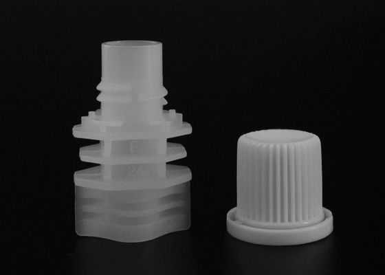 8.6mm de Witte Anti-diefstal Plastic Bovenkant van de Spuitendekking op de Zakzak van het Pureesap