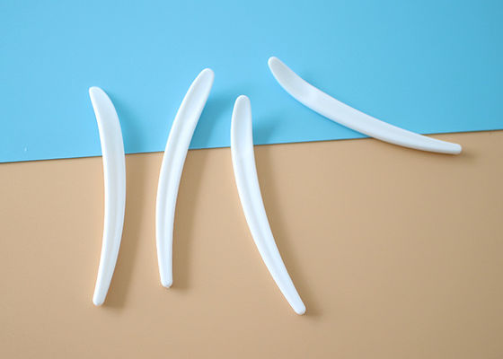 PP 64,8 mm gezichtsklei crème cosmetische spatula scoop bloem knop in de vorm van