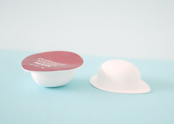 32.5mm 8g Gezichts Kosmetische Jelly Pods Print Logo